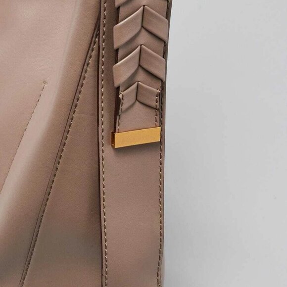 Stella McCartney Grey Faux Leather Medium Hobo Bag - Picture 6 of 12